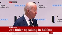 01.Joe Biden gives speech in Northern Ireland to mark 25 years of Good Friday Agreement - BBC News