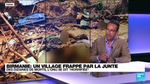 Birmanie : une attaque aérienne contre un village fait des dizaines de morts