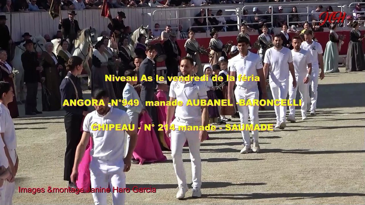 Arles Pâques  Angora ( Aubanel) Chipeau ( Saumade)