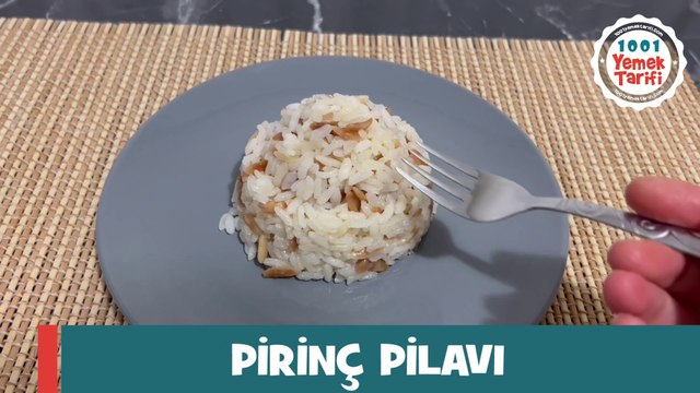✅Tam Ölçülü: Pirinç Pilavı Tarifi