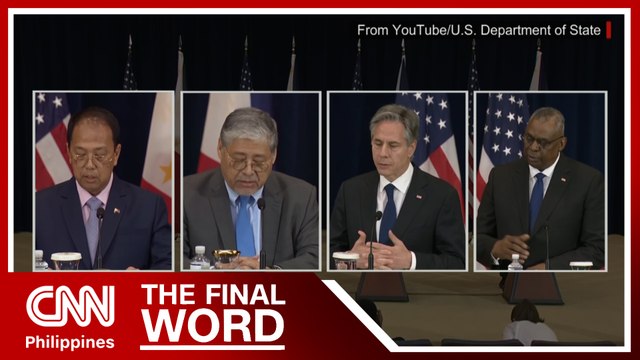 PH, U.S. Defense, Foreign Affairs officials agree to boost military alliance | The Final Word