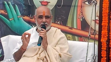 कथाकार रमेशभाई ओझा बोले- धर्म परिवर्तन सबसे बड़ा अर्धम