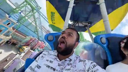 Scary Roller Coaster Par Baith Gaye  - Mountains Mein Amusement Park