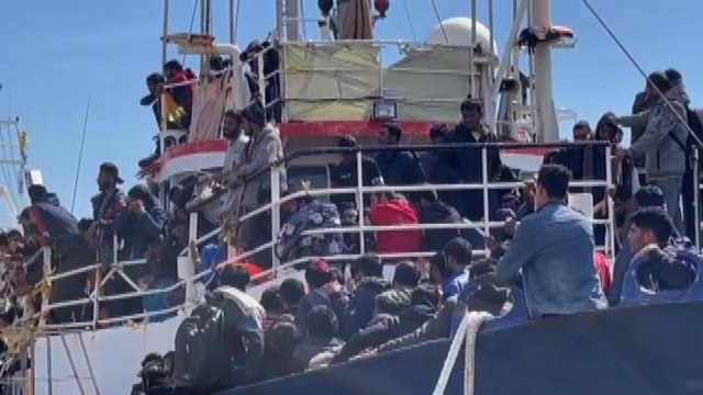 Arrivati nel porto di Catania 600 migranti