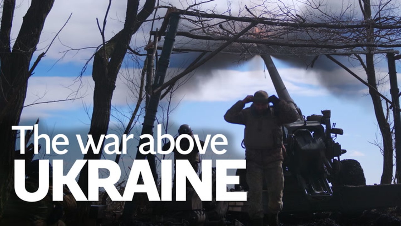 The fight above Ukraine’s frontline | On The Ground