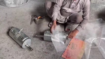 How Producing a Car Exhaust Mufler From the Sheet of Metal - Manufactring of Car Slincer