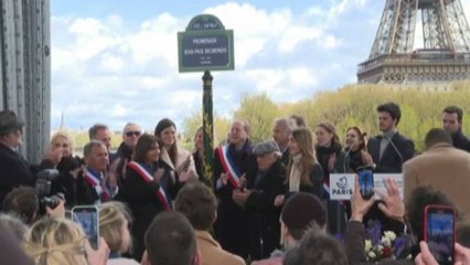 A Parigi inaugurata la Promenade Jean-Paul Belmondo