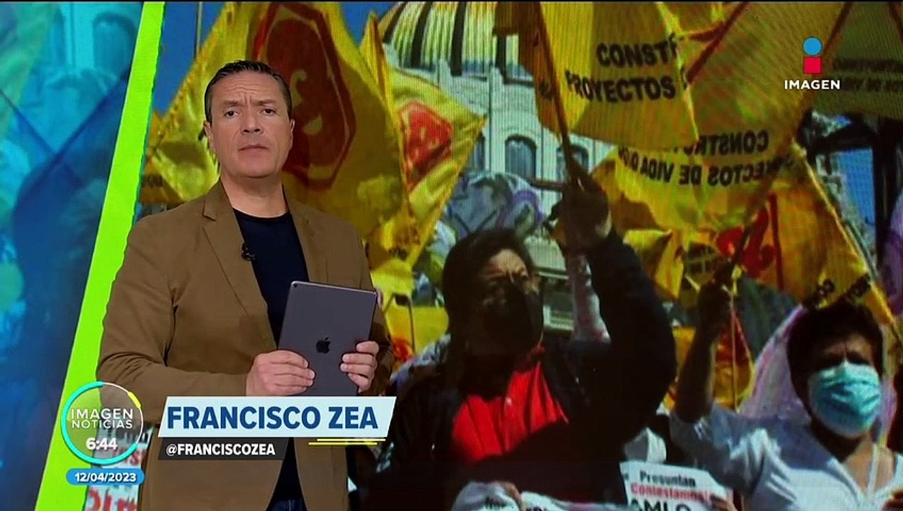 Integrantes de la Asamblea de Barrios de la CDMX se manifiestan en Azcapotzalco