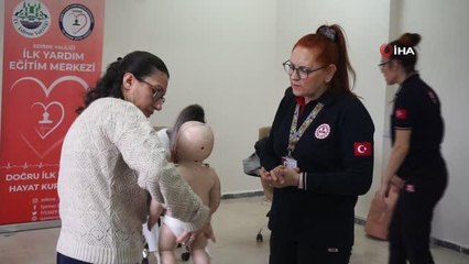 Depremlerin ardından Edirne'deki ilk yardım eğitimlerine talep arttı