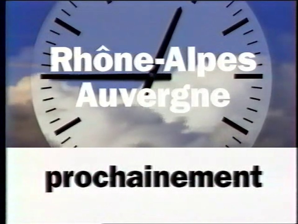 France 3 - 3 Juin 1995 - Fin "Régional Express", séquences régionales, teasers, Tiercé (Pierrette Brès), pubs