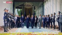 Özbekistan Cumhurbaşkanı Mirziyoyev Togg'u teslim aldı