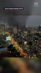 Huge fire breaks out in Cebu City condo