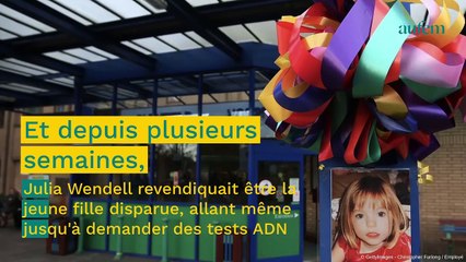 Maddie McCann : Julia l'usurpatrice persiste et signe "le test a pu être faussé"
