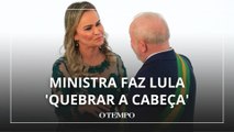 Ministra Daniela Carneiro faz Lula 