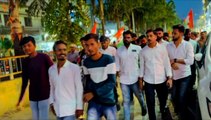 प्रदर्शन: छात्र संगठन ने निकाली मशाल रैली