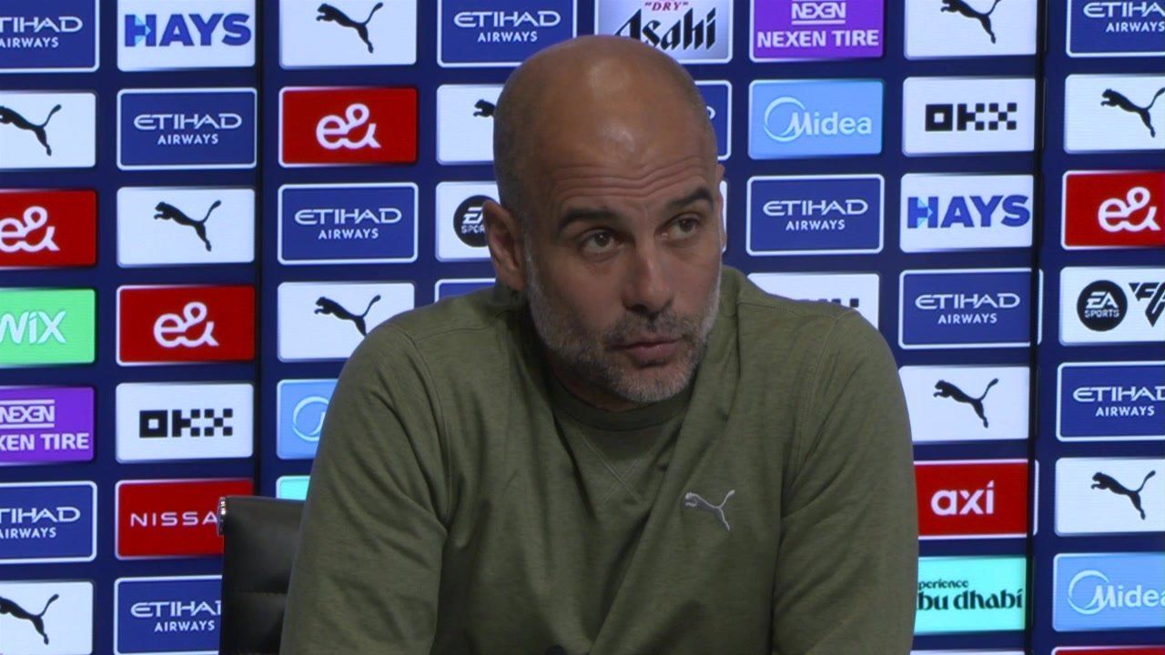 Good to see Dean Smith back with Leicester - Pep