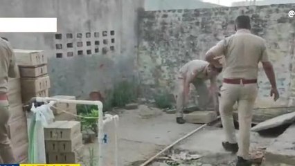 गाजियाबाद: आबकारी विभाग की बड़ी कार्रवाई, लाखों की शराब तहखाने से बरामद