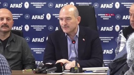 BAKAN SOYLU SEÇİMLER DEPREM BÖLGESİNDE PREFABRİKLERDE YAPILACAK