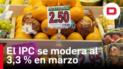El IPC se modera al 3,3 %, pero los alimentos subieron un 16,5 %