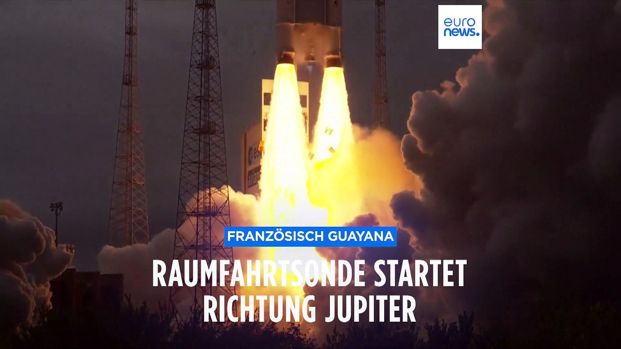 'Juice' auf dem Weg zum Jupiter: Gibt es Leben auf seinen Monden?