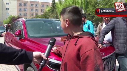 Şanlıurfa'da vatandaşlar Togg'u inceledi