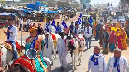 शहर में गूंजा जय भीम, डॉ. भीमराव अम्बेडकर जयंती पर निकाली रैली