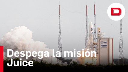 Despega la misión Juice para investigar las lunas heladas de Júpiter