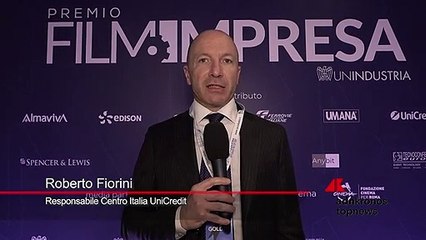 Premio Film Impresa, Fiorini (UniCredit): “Fieri di partecipare, supportiamo la filiera dell’audiovisivo”