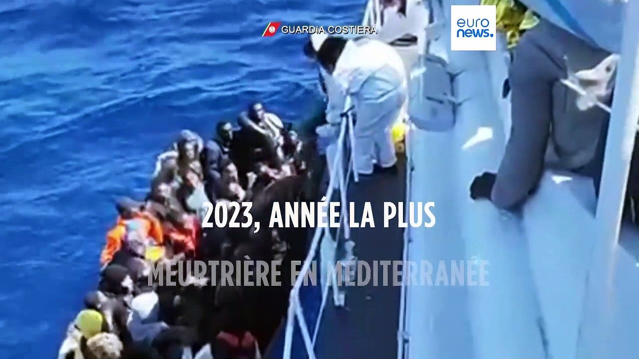 2023, année la plus meurtrière pour la traversée de la mer Mediterrannée