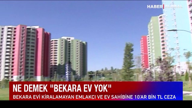 Bekara evi kiralamayan emlakçı ve ev sahibine 10'ar bin TL ceza