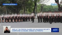 Hepe at 700 prison guards ng maximum security compound sa Bilibid, sinibak sa pwesto | Saksi