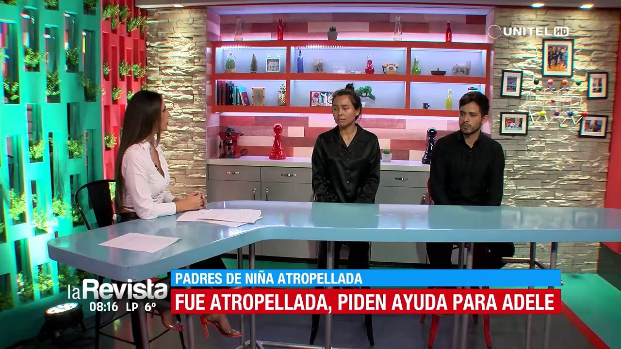 Padres piden ayuda para salvar a su hija atropellada por micrero, suman Bs 107.000 de deuda por atención de salud