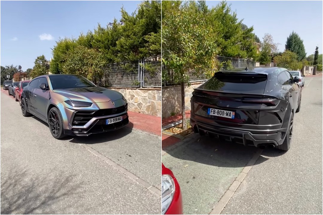 La spectaculaire Lamborghini personnalise de Jordan Amavi