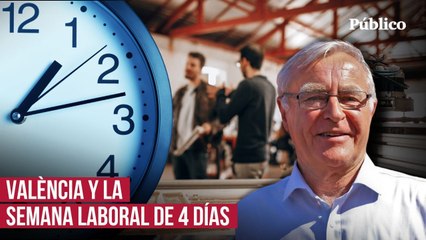 Así implantará València la semana laboral de cuatro días: "Es un deseo de mucha gente"