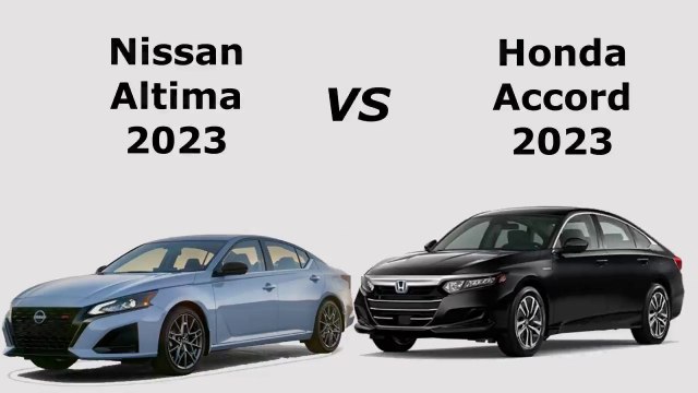 Nissan Altima vs Honda Accord 2023 | Altima vs accord 2023 comparison