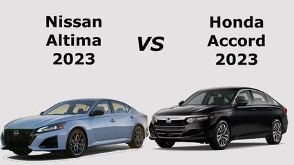 Nissan Altima vs Honda Accord 2023 | Altima vs accord 2023 comparison