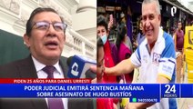 Daniel Urresti: PJ emitirá sentencia este miércoles 12 de abril sobre caso Hugo Bustíos