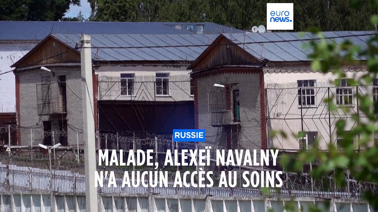 L’opposant emprisonné Alexeï Navalny, malade, est laissé "sans soins"