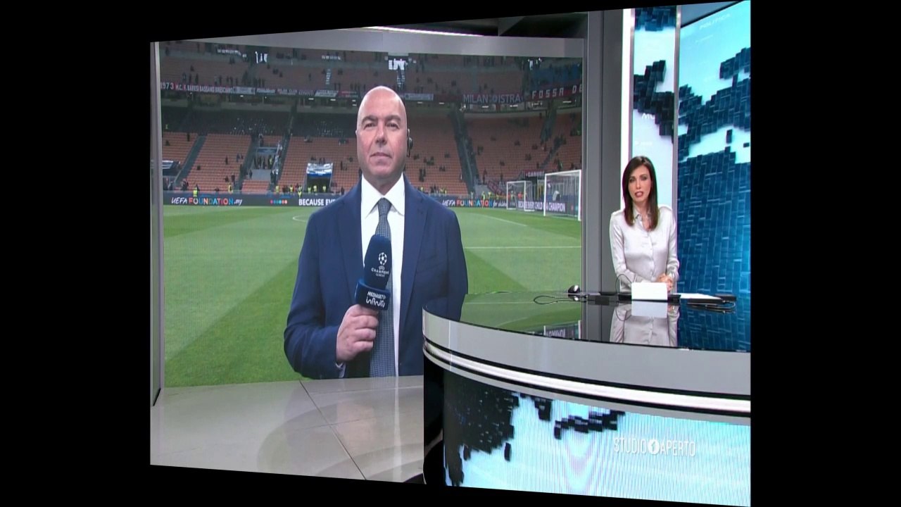giornalista informata su milan napoli di champions