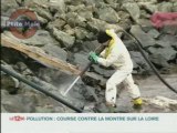 Loire : nettoyage au karcher