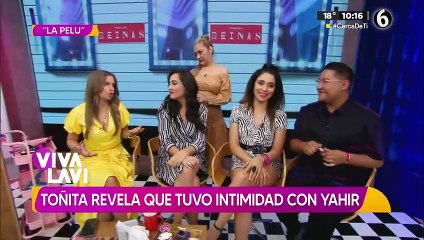 Toñita asegura tuvo intimidad con Yahir