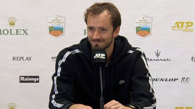 ATP - Monte-Carlo 2023 - Daniil Medvedev : Je sais que Alexander Zverev aime bien la terre battue et je vais devoir être très bon si je veux le battre