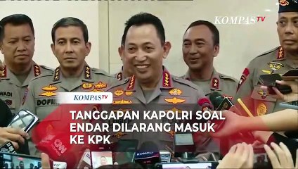 Respons Kapolri Soal Brigjen Endar Dilarang Masuk KPK: Beda Institusi!