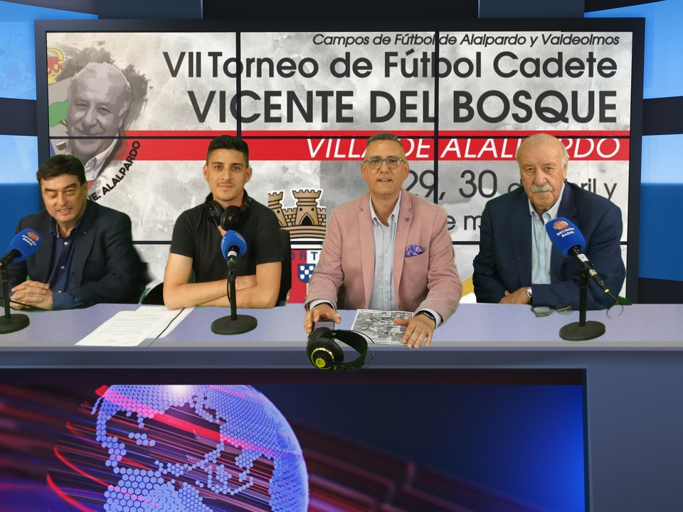 Tomo nota programa especial con Vicente del Bosque 14/04/2023