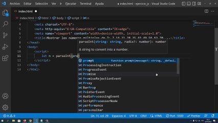 Cómo Mostrar Números Múltiplos de 7 en JavaScript 🚀