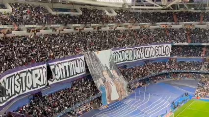 Como en las grandes noches: mosaico en un Bernabéu que vibró con el himno de la Décima