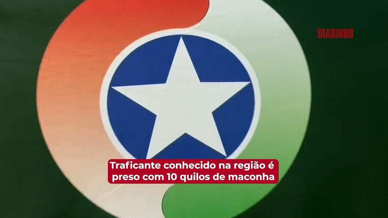 Traficante conhecido na região é preso com 10 quilos de maconha