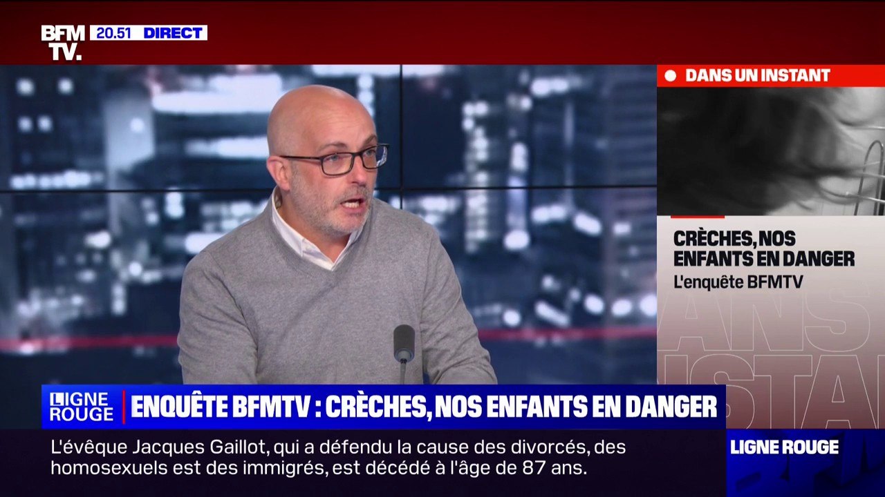Frédéric Groux, psychologue de l’enfant: "Il y a des crèches où les enfants sont tellement nombreux qu'il y a des morsures"