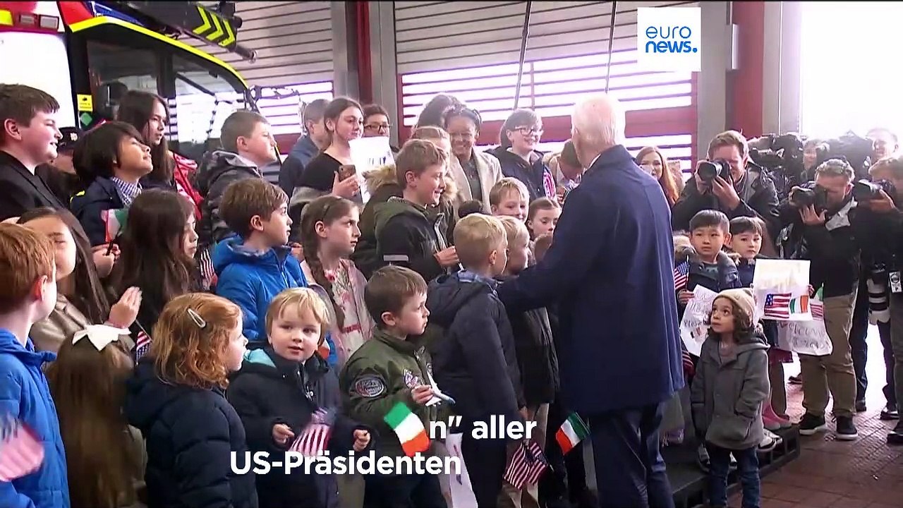 'Joe O'Biden' im Pub in Nordirland
