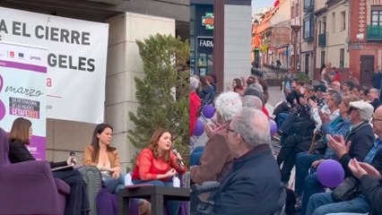 La alcaldesa de Getafe gasta 1.000 € en una charla feminista "para jóvenes" a la que fueron 40 jubilados